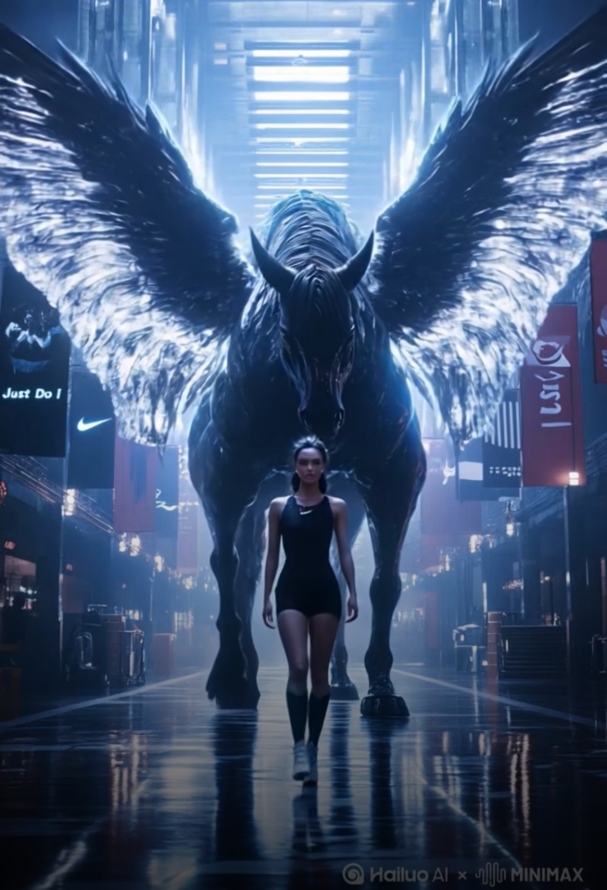 MiniMax给出的广告大片参考